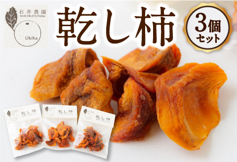 石井農園 乾し柿 70g入り×3個セット ドライフルーツ