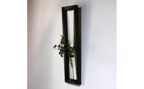 M185 ＜工房SHIMS＞額花入れ COCOA －ココア－