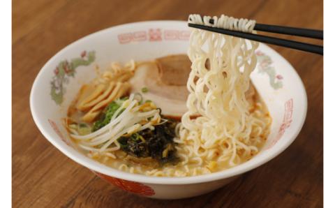 うまかっちゃん　博多からし高菜風味　30食（5食入り×6パック）[Ｍ244-2]　ラーメン 豚骨 インスタント 乾麺 即席麺 拉麺 保存食 九州