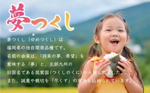 令和7年産 夢つくし 精米 10kg [M895-3] ごはん コメ ご飯 精米 白米 ブランド米