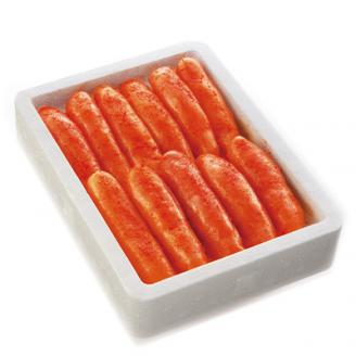 ＜海千＞ 無着色　辛子明太子「選」600ｇ×2個セット　中切れタイプ [M219] 明太 めんたい ばらこ バラコ 辛子明太 海鮮 魚介 贈答 ギフト お歳暮 人気 おすすめ 福岡 冷凍 おかず おつまみ 人気 ランキング