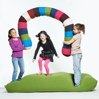 M538-1 ビーズクッション Yogibo CaterpillarRollLong(ヨギボー キャタピラロールロング) ナチュラル クッション ビーズクッション 家具 送料無料