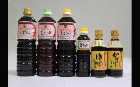 M182 カネマルゴの醤油とポン酢 6本セット