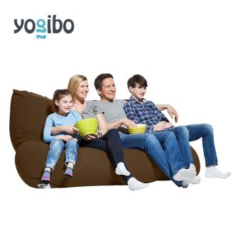 M364-3　ビーズクッションYogibo Double(ヨギボー ダブル)チョコレートブラウン