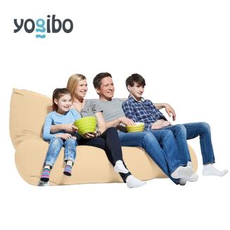 M366-3　ビーズクッションYogibo Double(ヨギボー ダブル)クリームホワイト