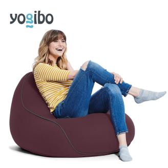 M351-3　ビーズクッションYogibo Lounger(ヨギボー ラウンジャー)ディープパープル