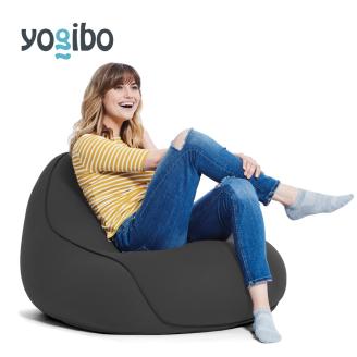 M350-3　ビーズクッションYogibo Lounger(ヨギボー ラウンジャー)ダークグレー