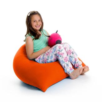 M533-12 ビーズクッション Yogibo Pyramid ヨギボー ピラミッド オレンジ クッション 椅子 ビーズソファ  ビーズクッション インテリア 家具 送料無料