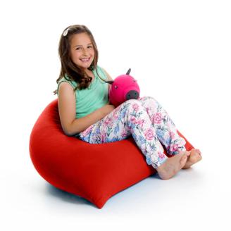 M533-14 ビーズクッション Yogibo Pyramid ヨギボー ピラミッド レッド クッション 椅子 ビーズソファ  ビーズクッション インテリア 家具 送料無料