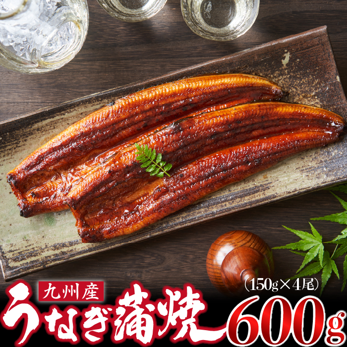 ＜いろは＞うなぎ蒲焼 国産 150g × 4尾 (有頭)　[M778-2] ウナギ 鰻 炭火焼き ふっくら 肉厚 うな重 ランキング 土用の丑の日 鹿児島県 人気 オススメ 宮若市