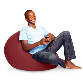 M536-1-1 ビーズクッション Yogibo Mini(ヨギボー ミニ) ヨギボー ワインレッド クッション 椅子 ビーズソファ ソファ ビーズクッション ローソファ インテリア 家具 送料無料