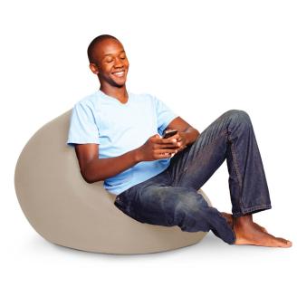 M536-1-11 ビーズクッション Yogibo Mini(ヨギボー ミニ) ヨギボー ライトグレー クッション  ビーズソファ ソファ ビーズクッション ローソファ インテリア 家具 送料無料