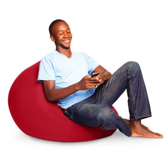 M536-1-14 ビーズクッション Yogibo Mini(ヨギボー ミニ) ヨギボー レッド クッション  ビーズソファ ソファ ビーズクッション ローソファ インテリア 家具 送料無料