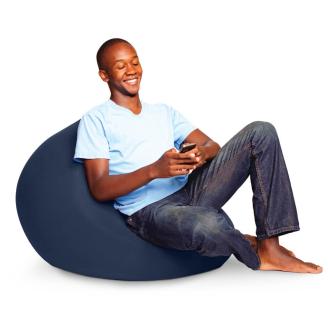 M536-1-3 ビーズクッション Yogibo Mini(ヨギボー ミニ) ヨギボー ネイビーブルー クッション 椅子 ビーズソファ ソファ ビーズクッション ローソファ インテリア 家具 送料無料