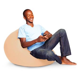 M536-1-7 ビーズクッション Yogibo Mini(ヨギボー ミニ) ヨギボー クリームホワイト クッション  ビーズソファ ソファ ビーズクッション ローソファ インテリア 家具 送料無料