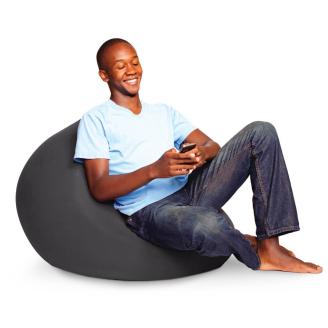 M536-1-8 ビーズクッション Yogibo Mini(ヨギボー ミニ) ヨギボー ダークグレー クッション  ビーズソファ ソファ ビーズクッション ローソファ インテリア 家具 送料無料