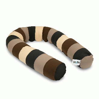 M538-1 ビーズクッション Yogibo CaterpillarRollLong(ヨギボー キャタピラロールロング) ナチュラル クッション ビーズクッション 家具 送料無料