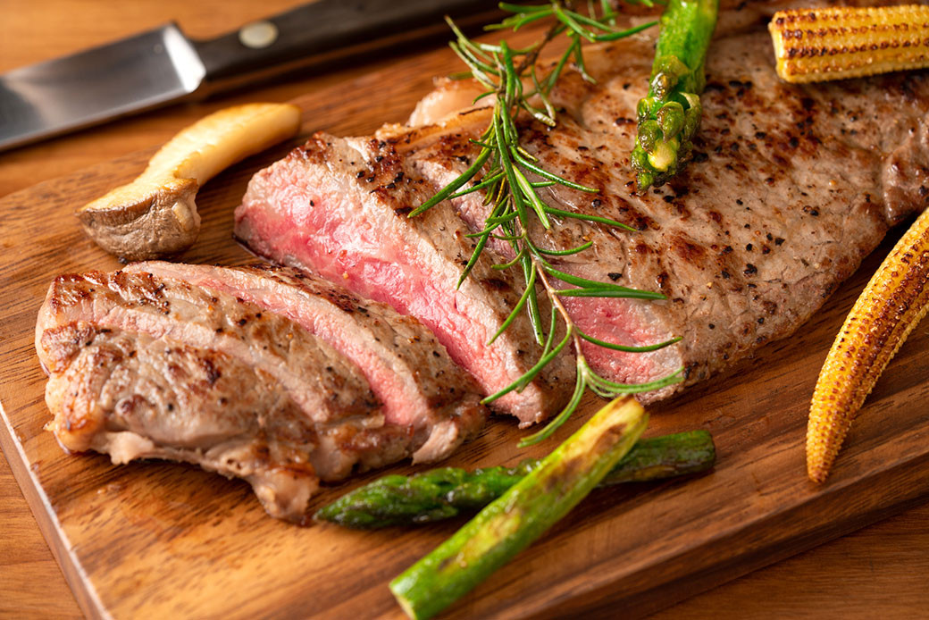 博多和牛サーロインステーキセット 約1kg(約250g×4枚)