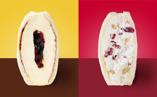 【翌月第2金曜発送】【数量限定】季節のサンド（オリジナルクリーム）4個セット