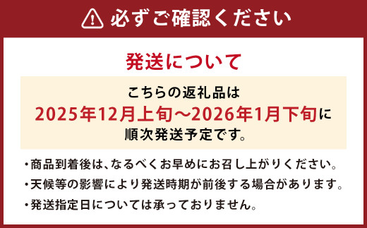 【冬】 いちご 約250～270g×4パック