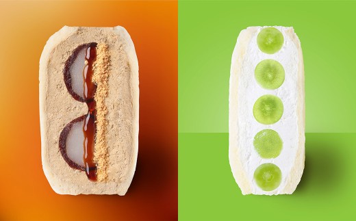 【翌月第2金曜発送】【数量限定】季節のサンド（オリジナルクリーム）4個セット