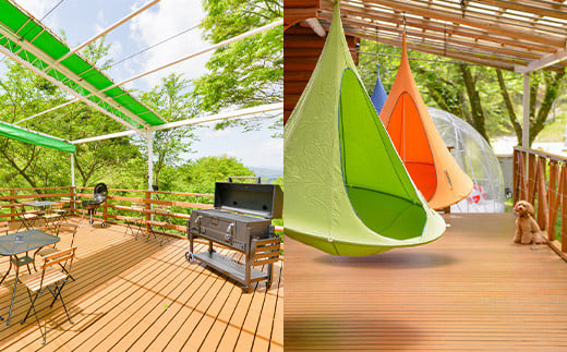 sleepy cafe nico ロッジ ペアご宿泊券 2名1組