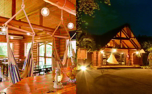 sleepy cafe nico ロッジ ペアご宿泊券 2名1組