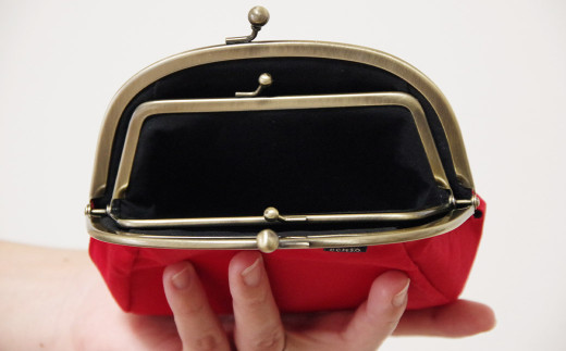 親子がま口財布