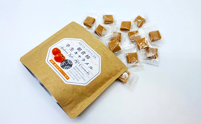 【朝倉市制施行20周年記念企画】 訳あり 富有柿 約3kg＆柿の半生キャラメル セット ※配送不可：離島