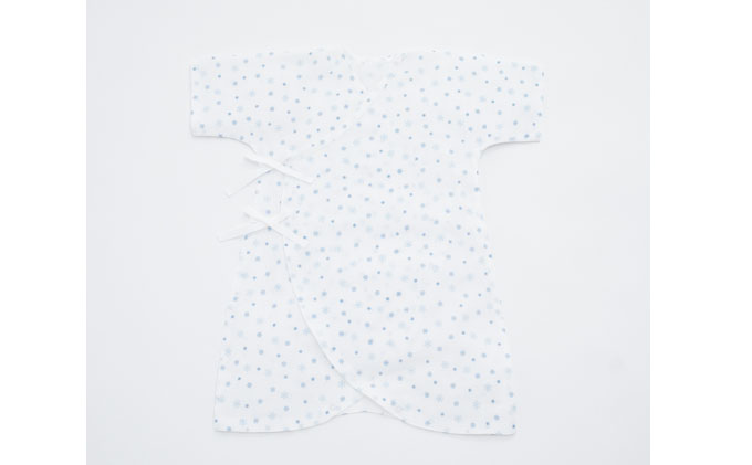 PGガーゼ　ベビー肌着セット 60cm　小紋