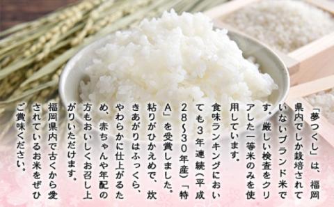 米 12kg 令和5年産 夢つくし 福岡県産 お米