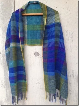 ito to iro 手染め・手織り仕上 メリノウール100％　ストール【5】