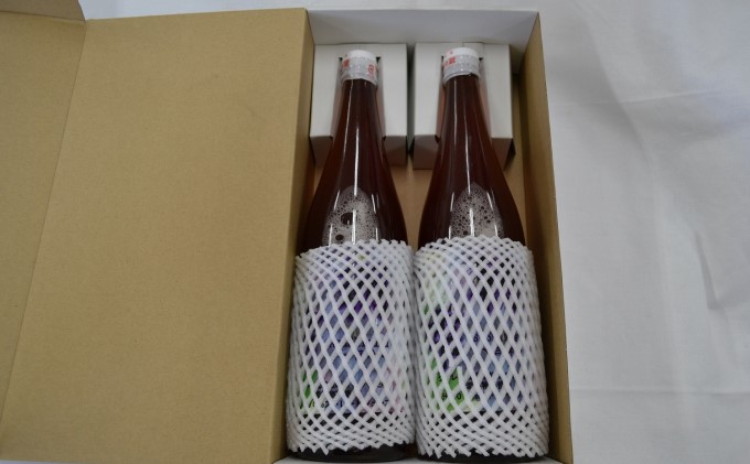 葡萄 農家『信ちゃん果樹園』巨峰 100％ ジュース 2本