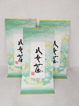 お茶 八女茶 約100g×3袋 緑茶 茶葉 上級 煎茶 星野茶