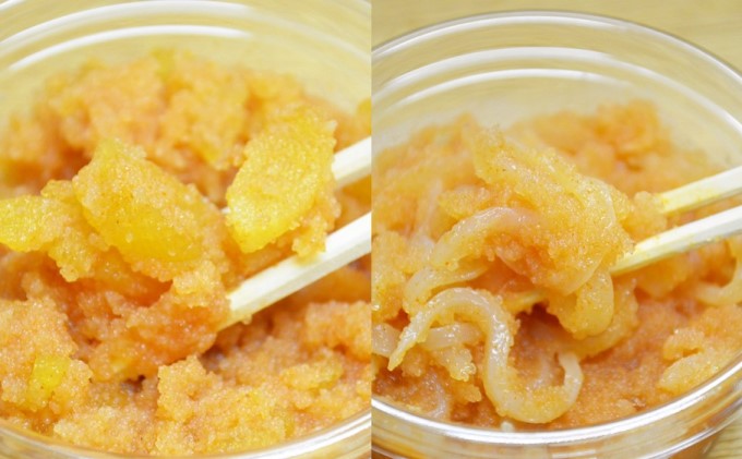 数の子明太子 いか明太子 セット 各100g とくとく珍味 配送不可 離島