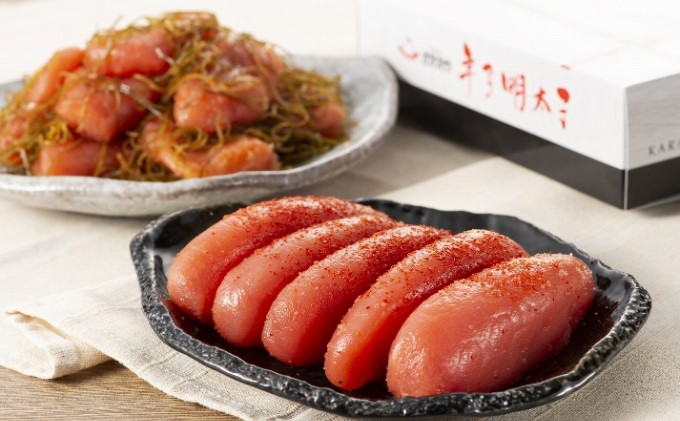 あさくらの めんたい 自慢の2品【配送不可：離島】