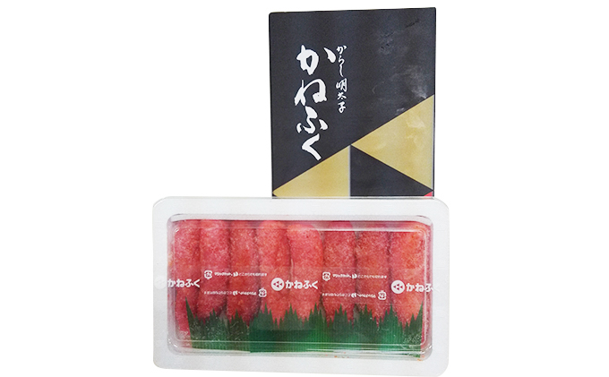 明太子 かねふく 贈答用 一本物 辛子明太子 約400g