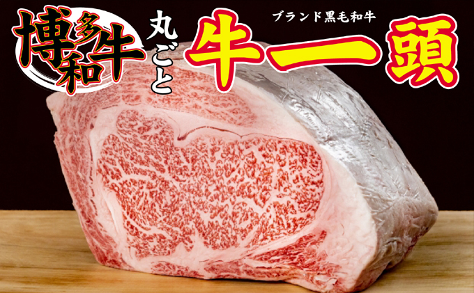 博多和牛まるごと1頭！！オーダーカット致します！【配送不可：離島】