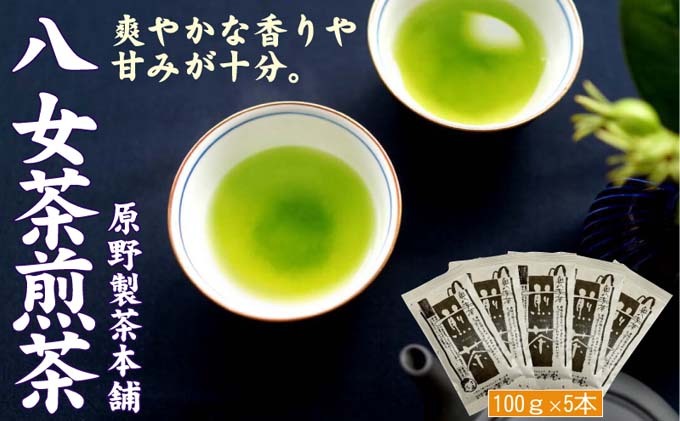 煎茶 八女茶 5袋セット 100g×5袋