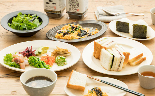 A216 有明海産 焼き立て 焼のり30枚 もみのり1個付（50g 味付き） のり 海苔 焼海苔 味付け海苔 もみ海苔