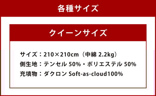 S4 スザキーズ 掛け布団 クイーンサイズ 寝具 洗濯可