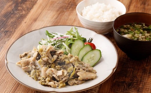 A318 みやま高菜ポーク 計540g（135g×4袋） 豚肉 お肉 高菜漬け