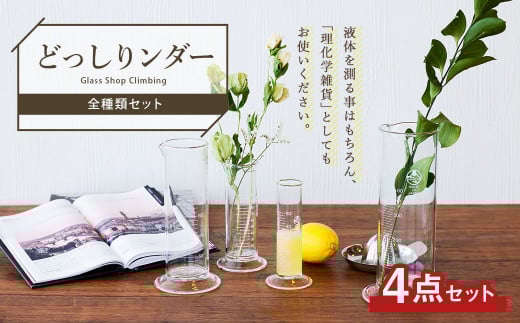 A110 どっしりンダー全種類セット シリンダー メジャーグラス