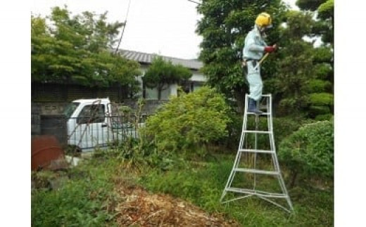 ふるさとの家管理サービス 草刈又は除草5時間相当