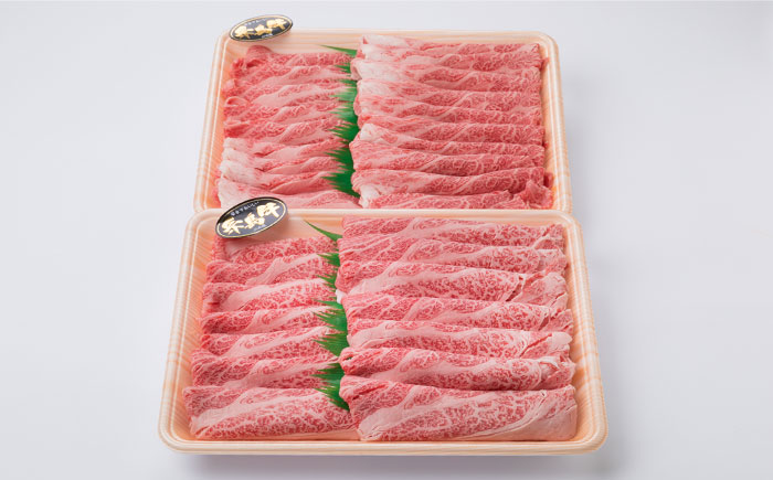 【全3回定期便】【A4ランク】糸島黒毛和牛 肩ロース肉 スライス1kg×3回《糸島》【糸島ミートデリ工房】 [ACA142]