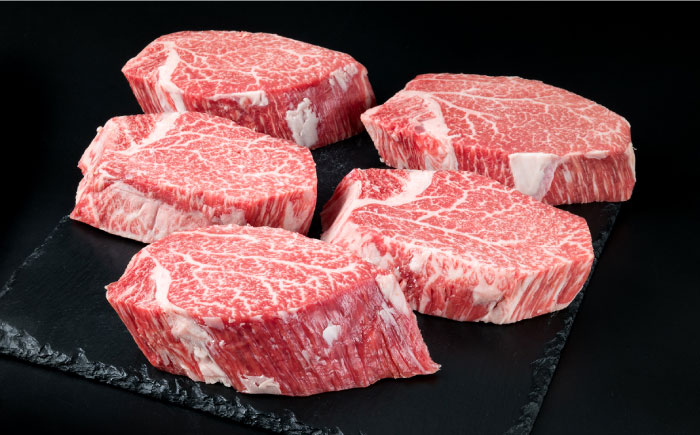 【全12回定期便】【厚切りシャトーブリアン】A4ランク 博多和牛 ヒレ肉 シャトーブリアン 約180g×5枚×12回《糸島》【糸島ミートデリ工房】 [ACA165]