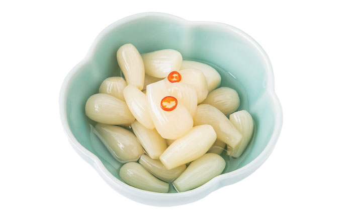 九州産 昔ながらの 田舎らっきょう 大粒 ファミリーサイズ 1.3kg 糸島市 / 荒木のつけもの らっきょう ラッキョウ 漬物 [ACE005]