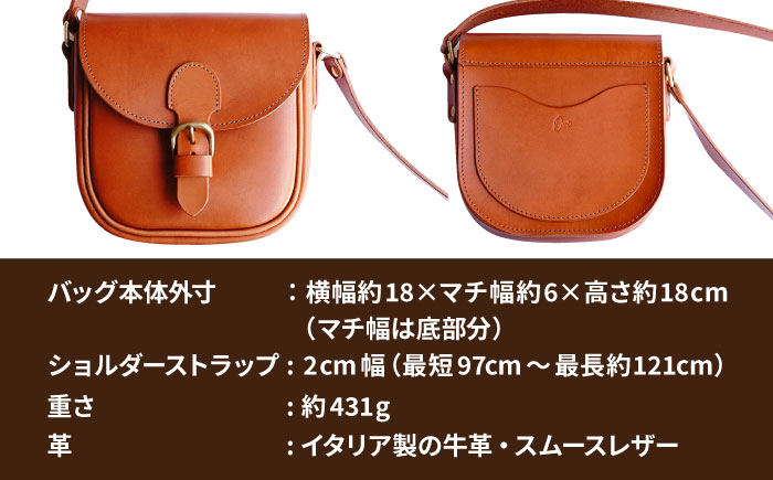 Ove no.3 【オーヴェ】 ショルダーバッグ 糸島市 / LADIES＆GENTLEMEN 本革 革製品 [ADK072]