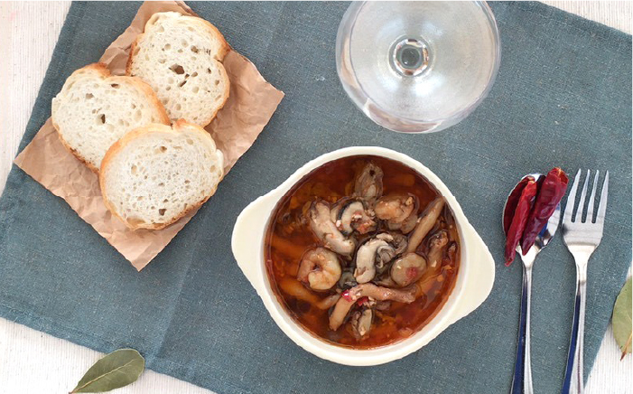 みるくがき アヒージョ 加工品 3個セット 《糸島》【豊久丸】[AEJ002]