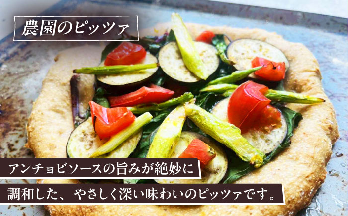 【 糸島野菜 × 天然酵母 】 人気 全粒粉ピッツァ 贅沢 食べ比べ 3枚セット 野菜チーズ マリナーラ 糸島野菜 糸島市 / わかまつ農園 [AHB059]